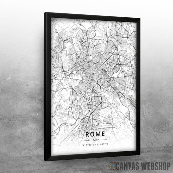 Rim mapa - white