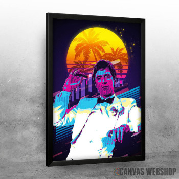 Scarface retro art