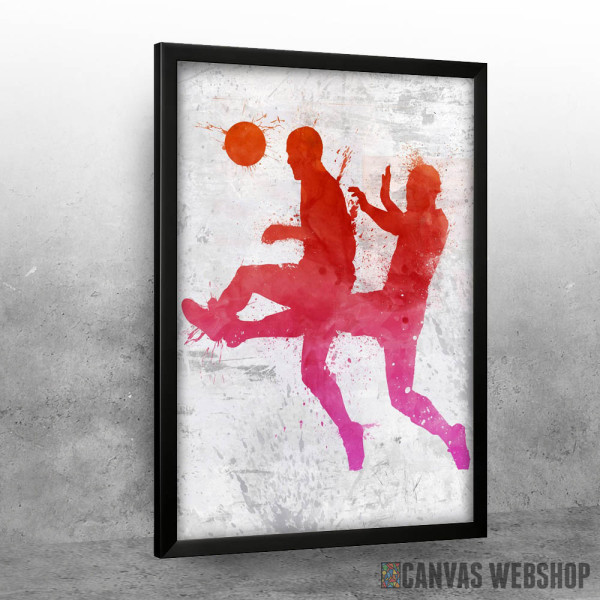 Soccer player painted 5
