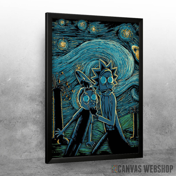 Starry Rick And Morty Starry Rick And Morty