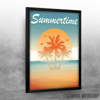 Summertime Palm Beach Sea