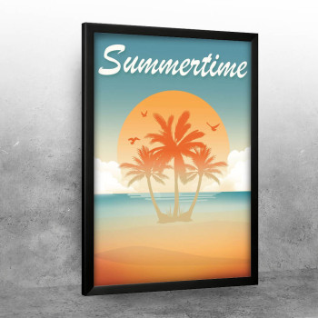 Summertime Palm Beach Sea