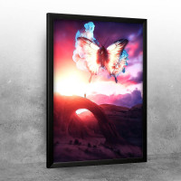 Surreal butterfly