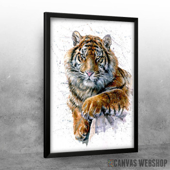 Tiger watercolor 3 Tiger watercolor 3