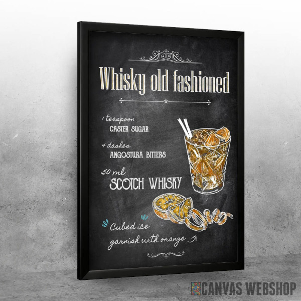 Whisky old fashioned