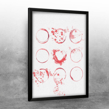 Wine Stains Poster 2
