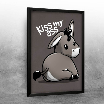kiss my ass donkey