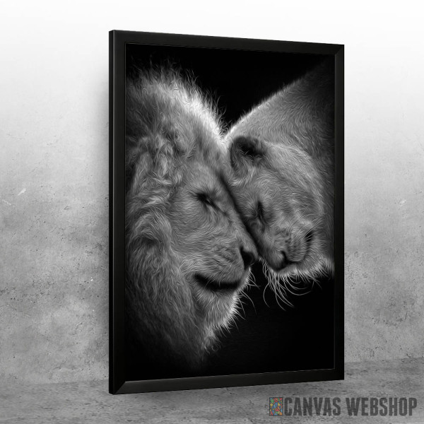 lions loves painting