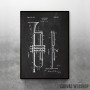 1922 Solo Trumpet - Patent Drawing
