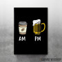 AM PM Beer