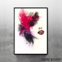 Abstract woman face Abstract woman face