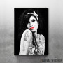 Amy Winehouse Lips Red Art