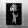 Astronaut With Balloons Astronaut With Balloons