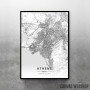 Atina mapa - white Atina mapa - white