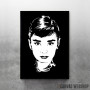 Audry black and white