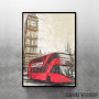 Big Ben and Red Bus