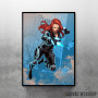 Black Widow cartoon