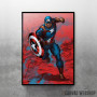 Captain America cartoon