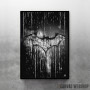 Carved Bat logo Carved Bat logo