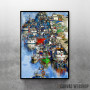 Crowded Sea Port