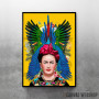 Frida Kahlo feathers Frida Kahlo feathers