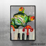 Frog pianist Frog pianist