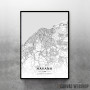 Havana mapa - white Havana mapa - white