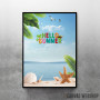 Hello Summer Sandy Beach
