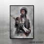 Hendrix in smoke