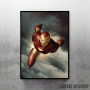 Iron Man flying