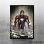 Iron Man landing