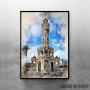 Izmir in Watercolor