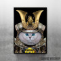 Japan Samurai Warrior Cat