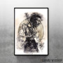 Jimi Hendrix pencil art
