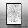 Keln mapa - white