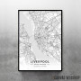Liverpul mapa - white