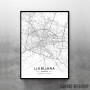 Ljubljana mapa - white