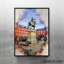 Madrid in Watercolor