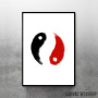 Minimalism Koi Yin Yang