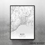Nica mapa - white Nica mapa - white