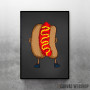 Pixel Hot Dog