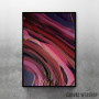 Plum Abstract