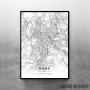 Rim mapa - white