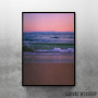 Sandy Beach At Sunset
