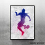Soccer player painted 2 Soccer player painted 2