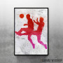 Soccer player painted 5