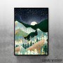 Spring Night Vista