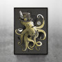 Steampunk octopus