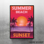Summer Palm Beach Sunset Summer Palm Beach Sunset