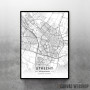 Utreht mapa - white